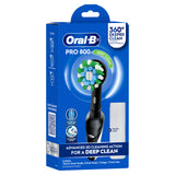 Oral-B Pro 800 Clean Cross Action Power Brush Black