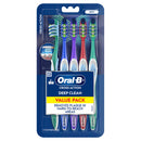 Oral-B Cross Action 7 Benefit Manual Tooth Brush 5pk