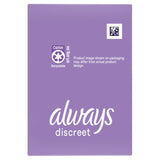 Always Discreet Incontinence Liners Normal