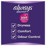 Always Discreet Incontinence Liners Normal