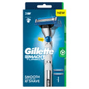 Gillette Mach3 Turbo Razor 3D 1Up+2