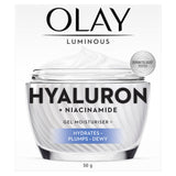 OLAY LUMINOUS HYALURON+ NIACINAMIDE GEL MOISTURISER 50G