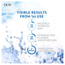 OLAY LUMINOUS HYALURON+ NIACINAMIDE GEL MOISTURISER 50G