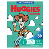 HUGGIES Nappy Ultimate Newborn 108pk