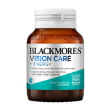 Blackmores Vision Care + Energy 30s