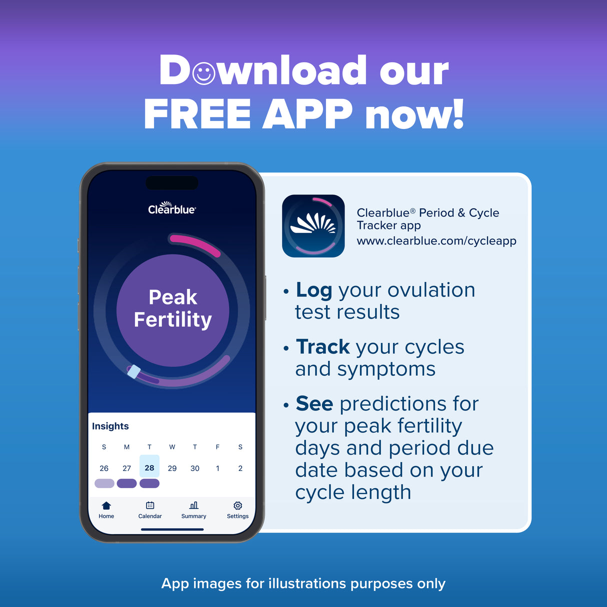Clearblue Advanced Digital Ovulation Prediction Tests - 10 Test Pack