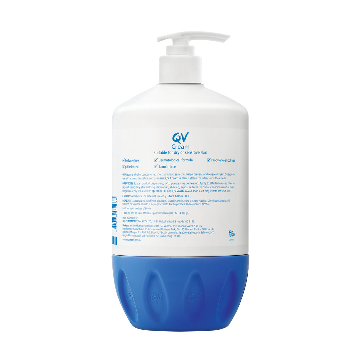 Ego QV Moisturising Cream 1kg