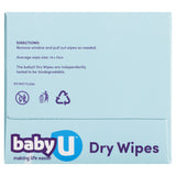 Baby U Dry Wipes 100 Pack