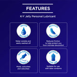 Durex K-Y Jelly Personal Lubricant Gel, Pack of 100g