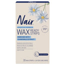 Nair Soft Natural Wax Strips Mini 20 Pack