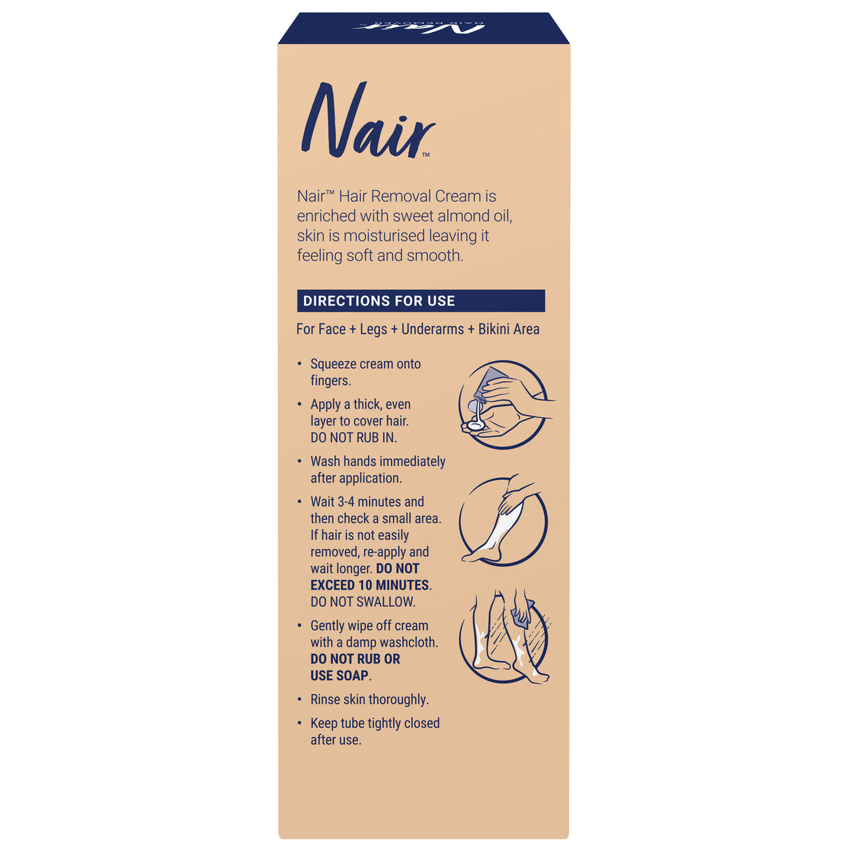 Nair Sensitive Hair Removal Cream 150g