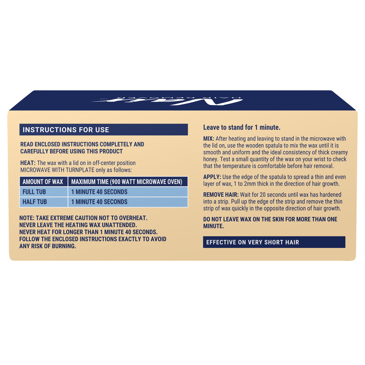 Nair Sensitive Salon Divine Strip Free Wax 100g