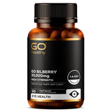 GO Healthy GO Bilberry Supplement 30,000 mg 60 Vcaps