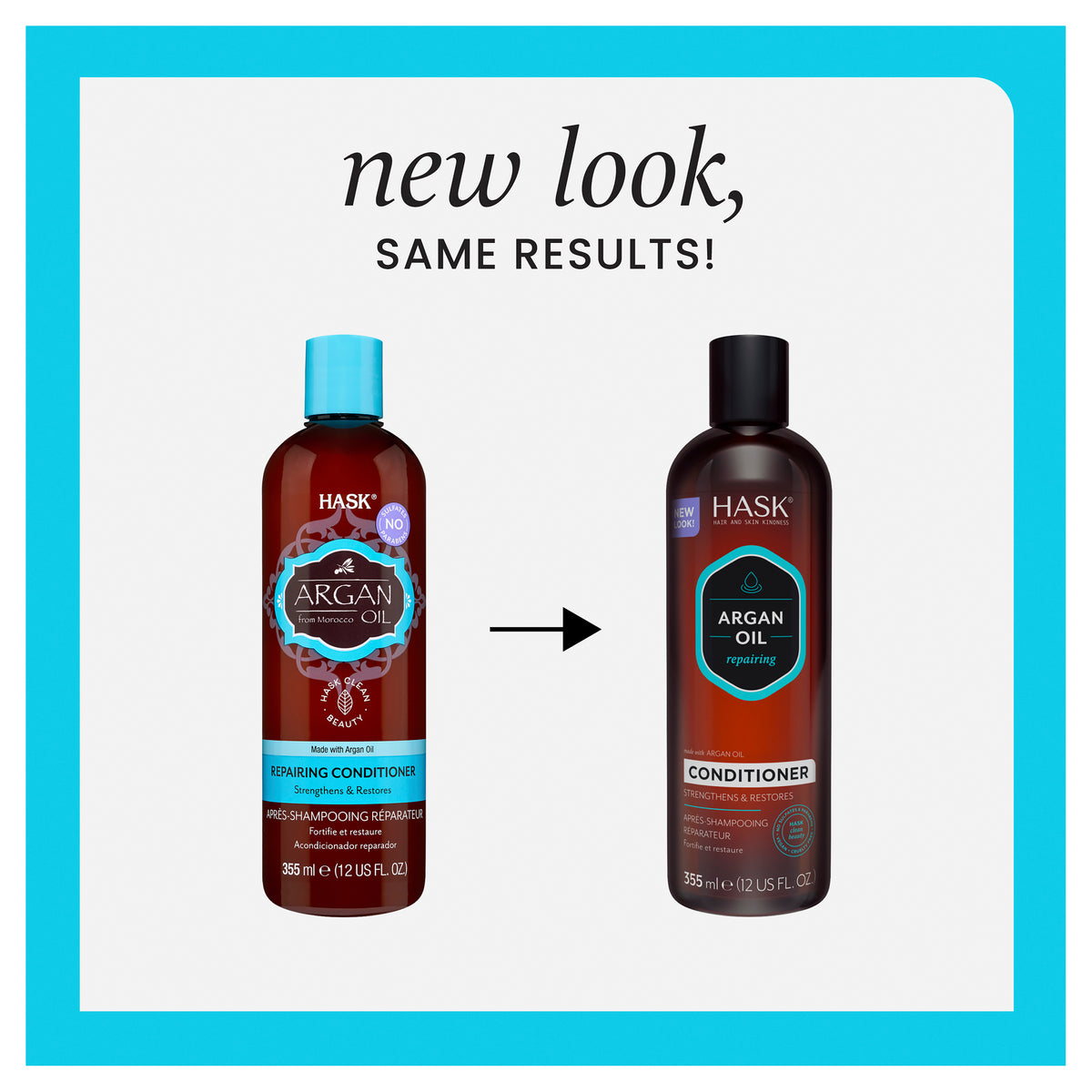 Hask Argan Oil Repairing Conditioner 355ml