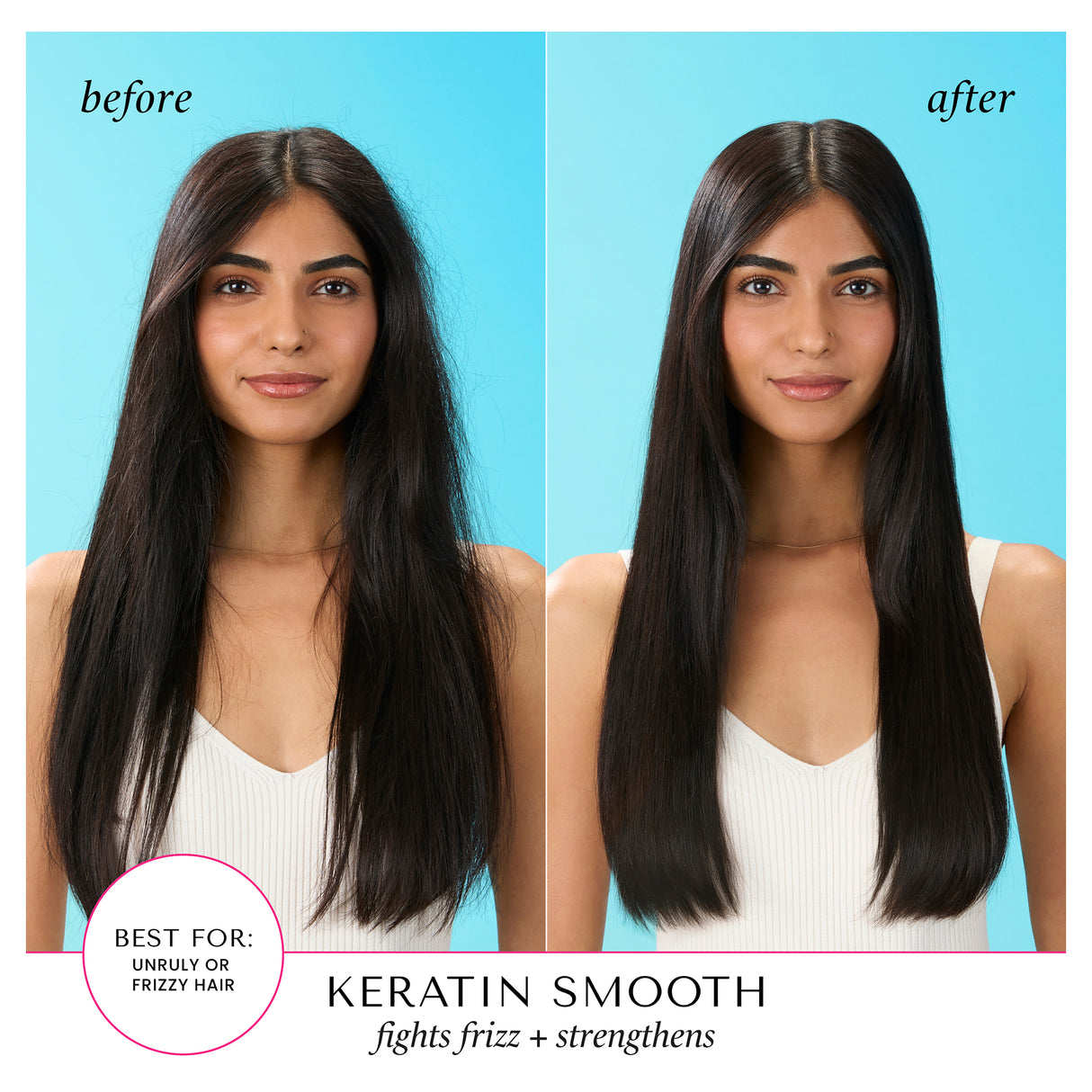 Hask Keratin Protein Smoothing Shampoo 355ml