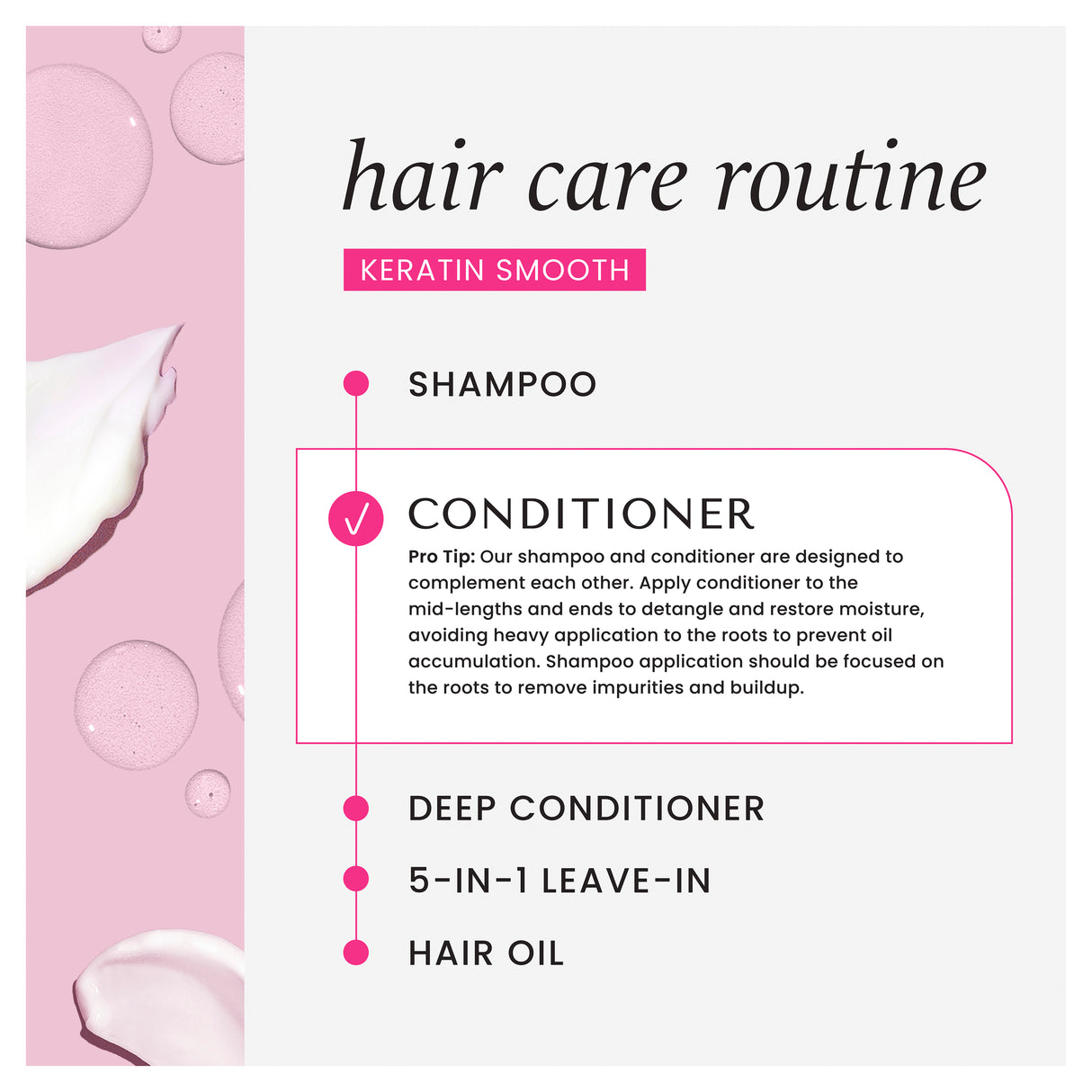 Hask Keratin Protein Smoothing Conditioner 355ml