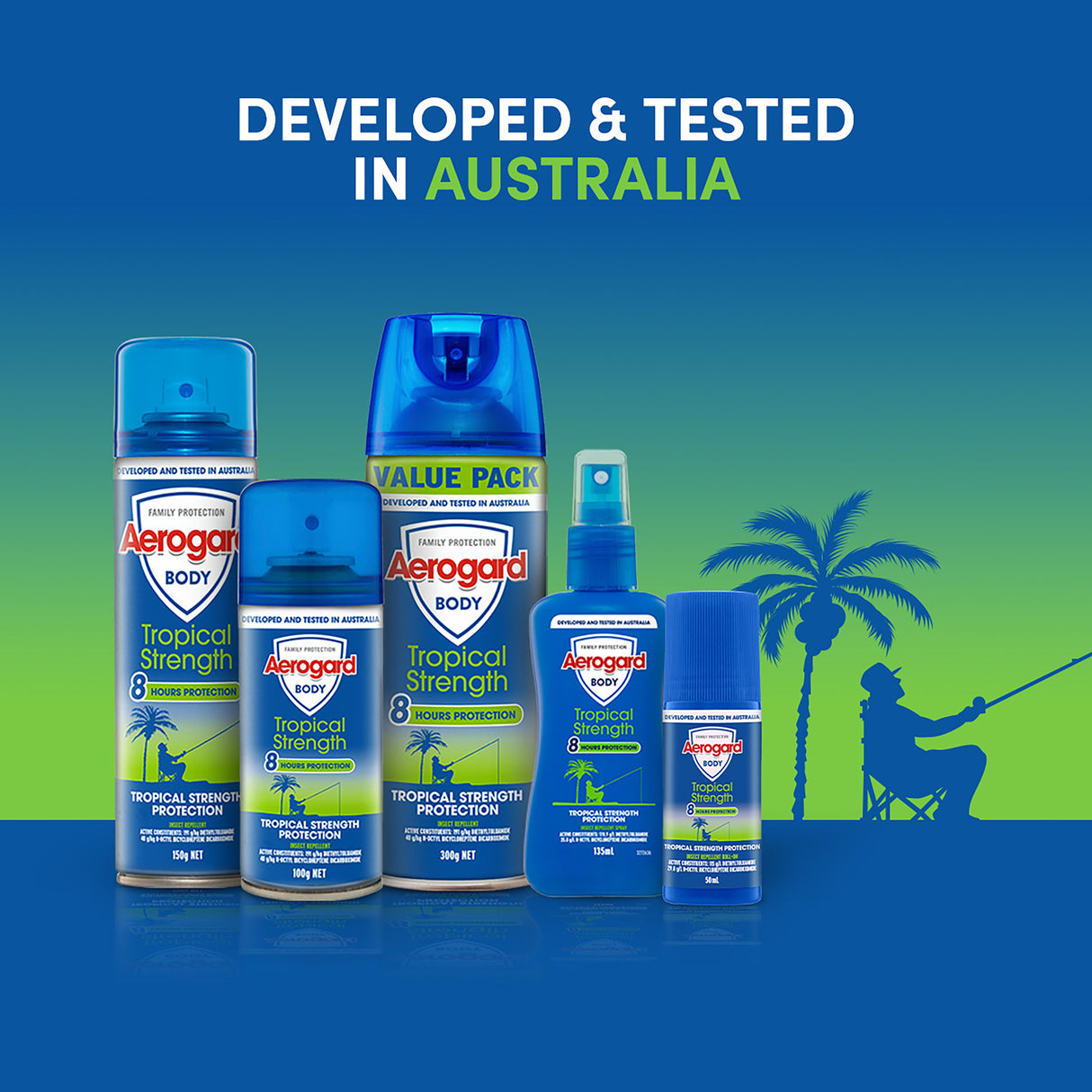 Aerogard Tropical Strength Insect Repellent Aerosol Spray 150 g