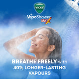 VICKS Vaposhower Max 4pk