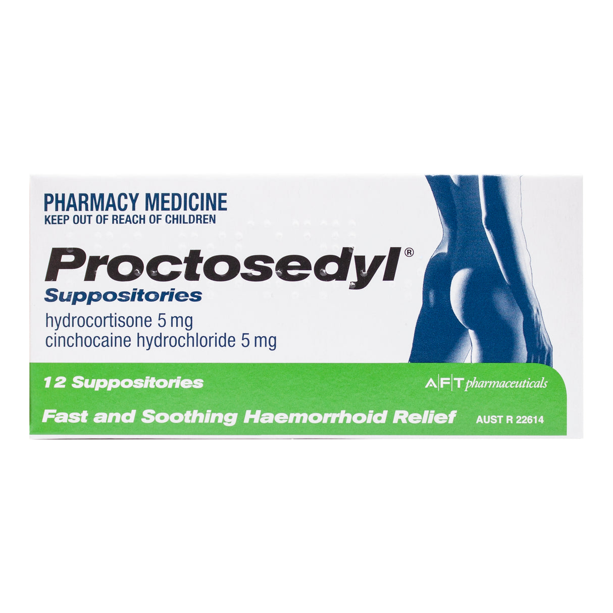 Proctosedyl Suppository 5mg 12 Pack