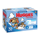Huggies Ultra Dry Nappies, Boys, Size 4 (10-15kg), 72 Pack (Jumbo)
