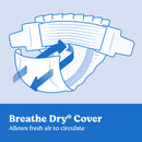 Huggies Ultra Dry Nappies, Boys, Size 4 (10-15kg), 72 Pack (Jumbo)