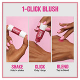RV Glimmer Blush Drops Pink It Over