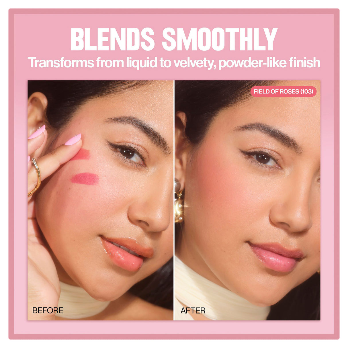 RV Glimmer Blush Drops Pink It Over