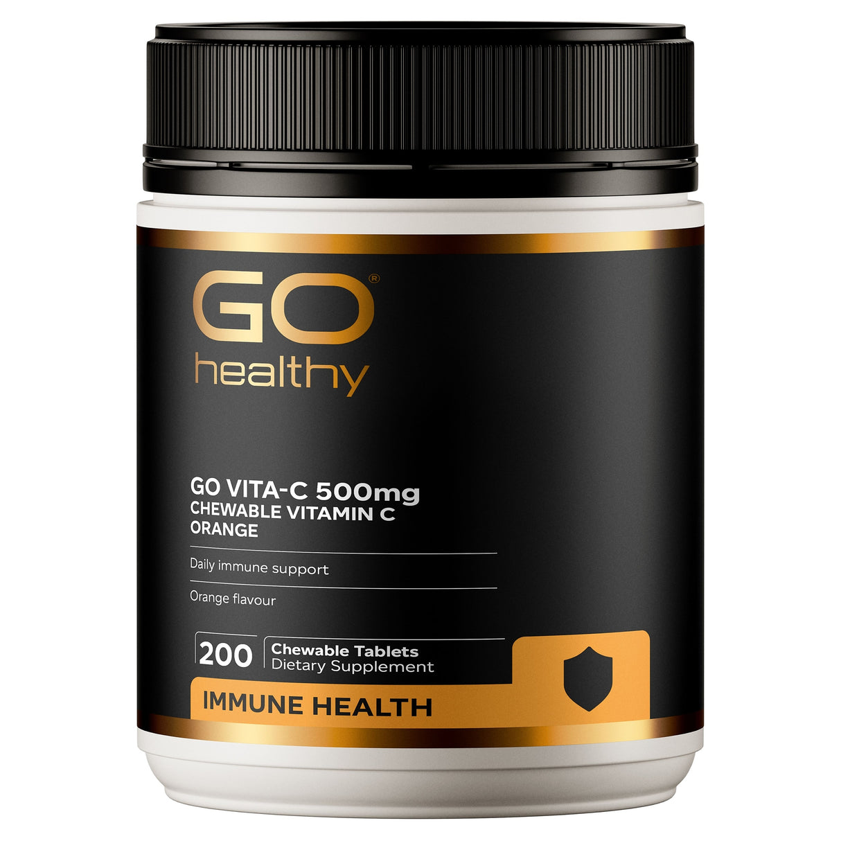 GO Healthy GO Vita-C 500mg  Chewable Vitamin C Tablets (Orange) 200s