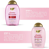 OGX Heavenly Hydration + Shine Cherry Blossom Shampoo For Thin And Fine Hair 385mL