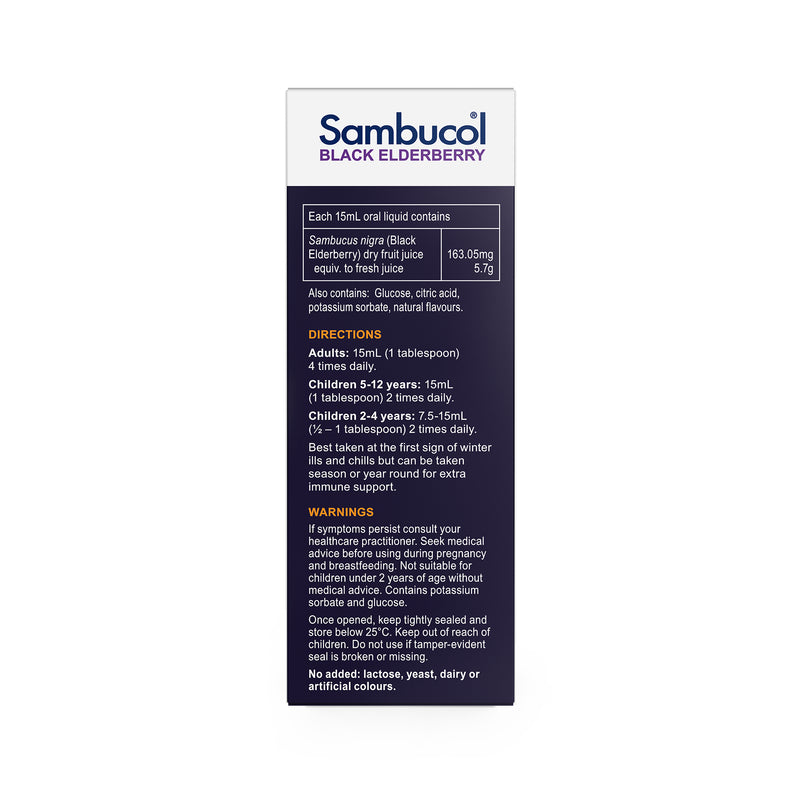 Sambucol Original Formula Syrup 120ml