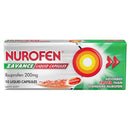 Nurofen Zavance Fast Pain Relief Liquid Capsules 200mg Ibuprofen 10 pack