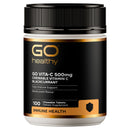 GO Healthy 500mg Chewable Vitamin C Tablets Blackcurrant Flavour 100s