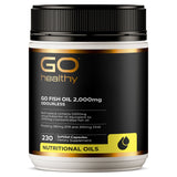 GO Healthy GO Fish Oil Supplement 2,000mg Odourless 230 Caps