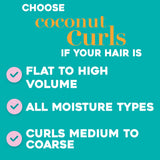 OGX Quenching + Coconut Curls Shampoo For Curly Hair 385mL