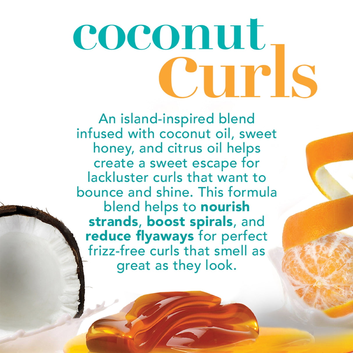 OGX Quenching + Coconut Curls Conditioner For Curly Hair 385mL