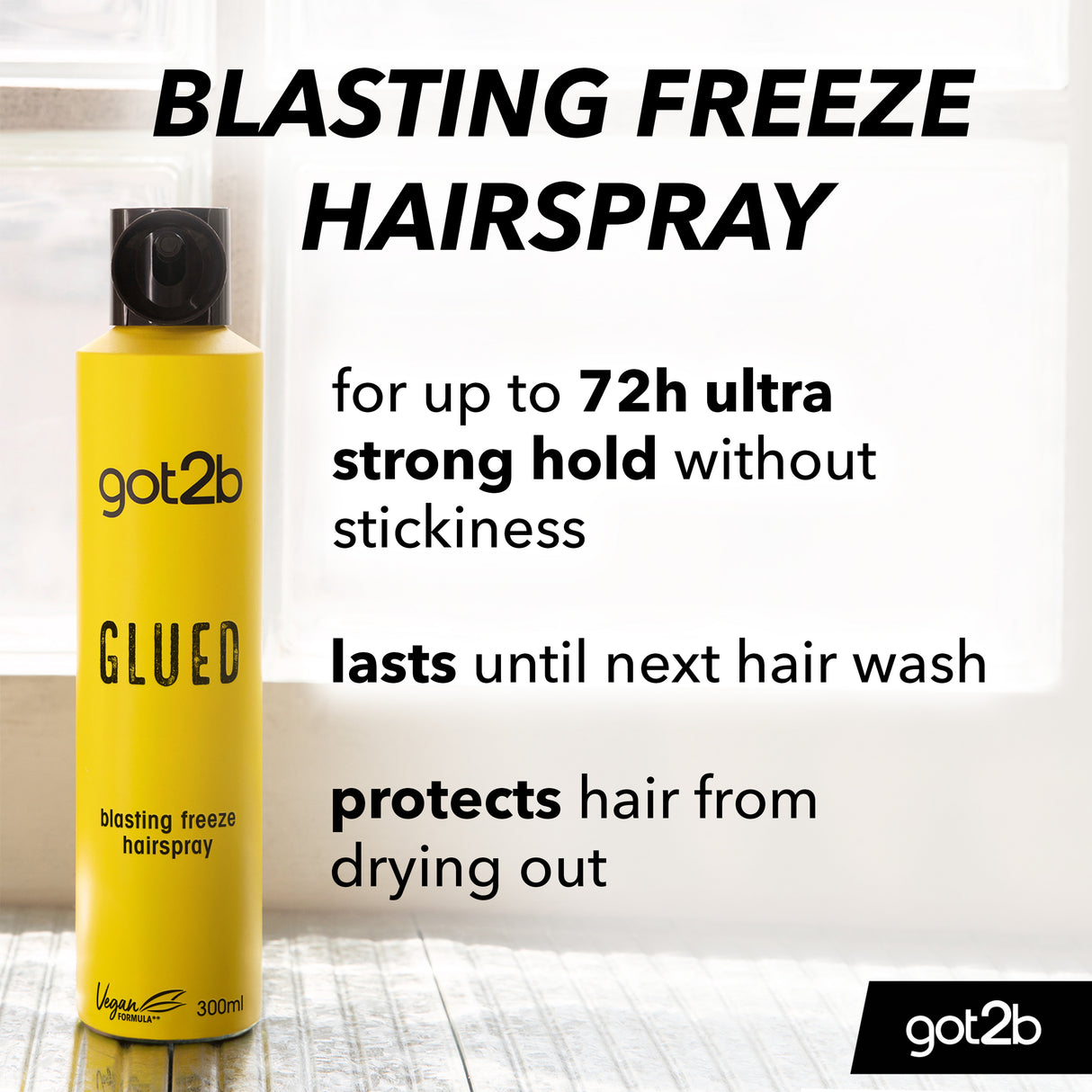 Schwarzkopf Got2B Glud Blasting H/Spr 300ml
