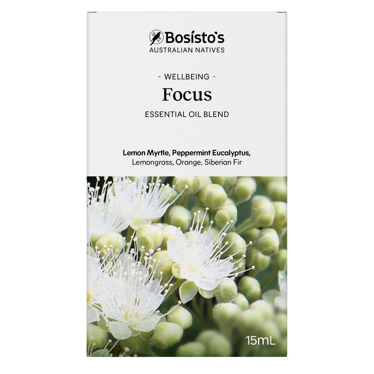 Bosisto’s Native Focus Oil 15mL