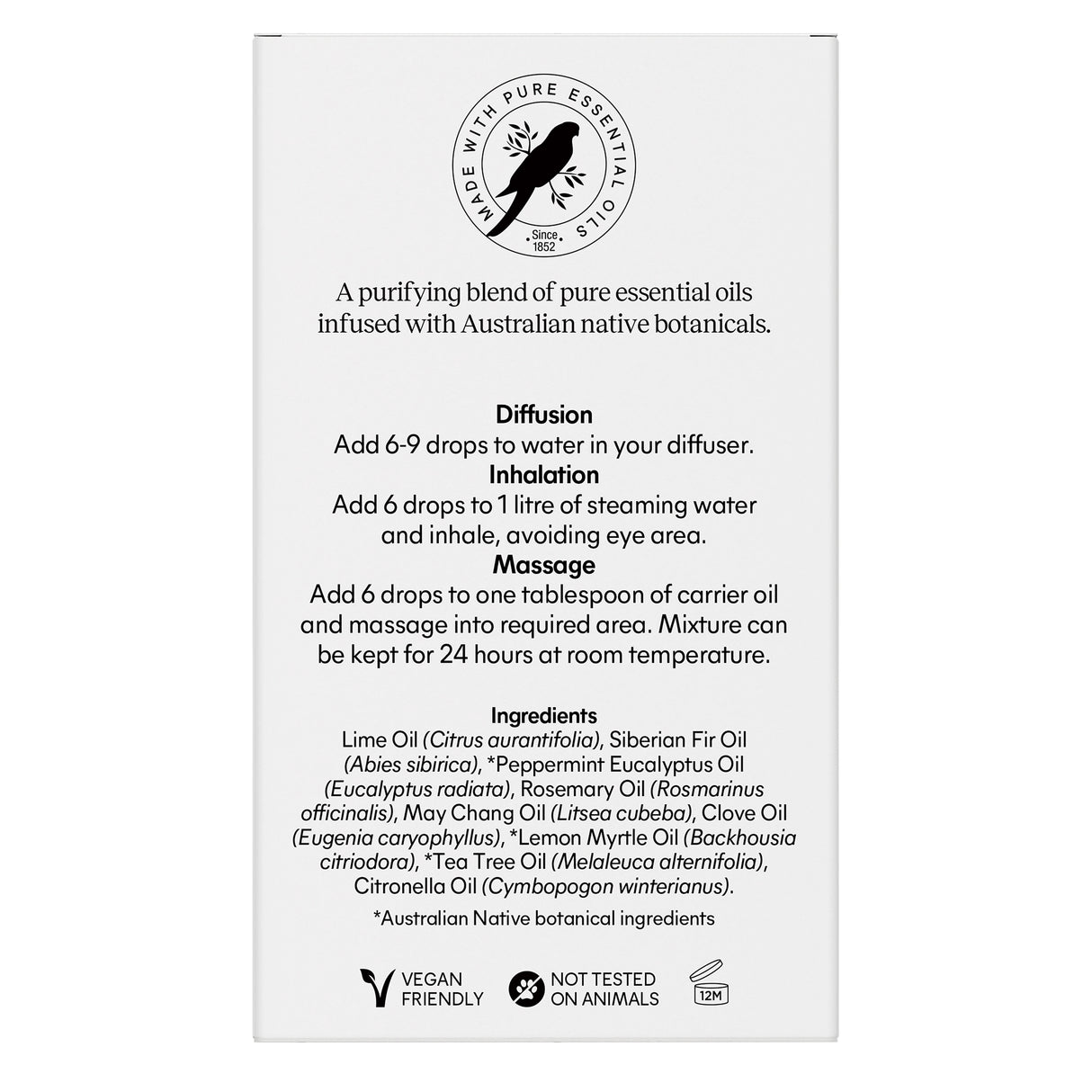 Bosistos Native Purify Oil 15ml