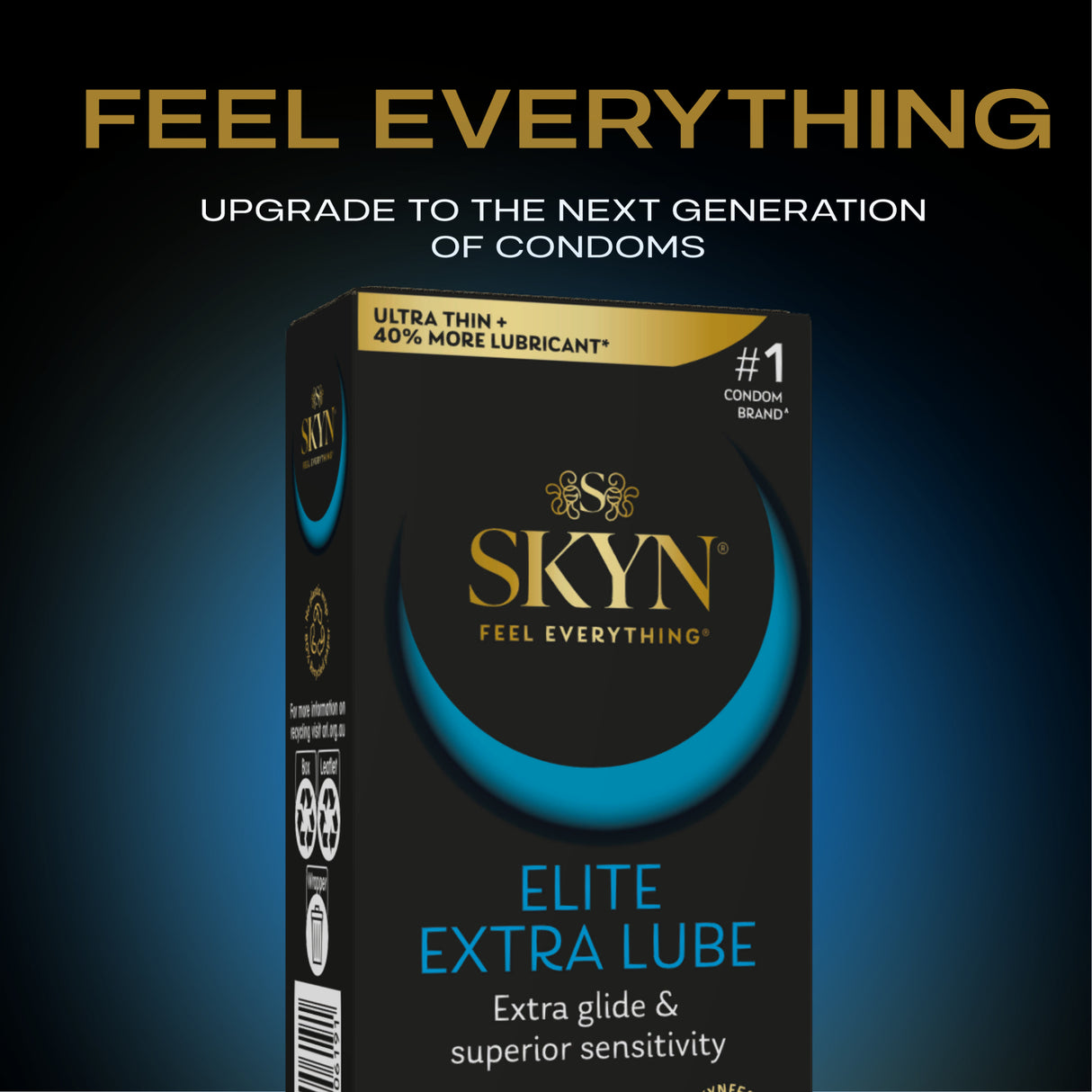 SKYN Elite Extra Lube 10pk