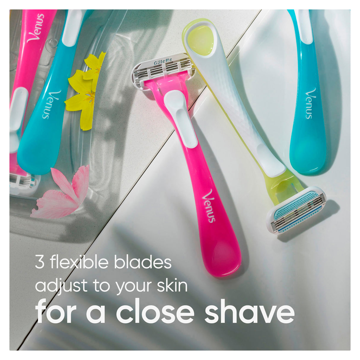 GILLETTE Venus Trop Scnt Disp 3pk