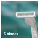 Gillette Venus Simply 3 Sensitive Disposable Razors 4 Pack