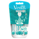 Gillette Venus Simply 3 Sensitive Disposable Razors 4 Pack