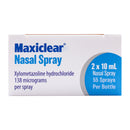Maxiclear Xylometazoline Nasal Spray 10ml twin pack