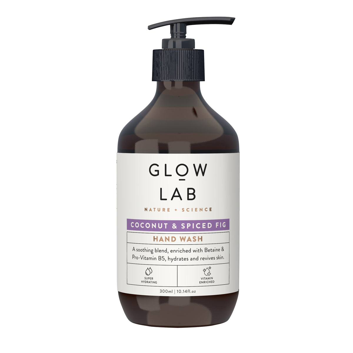 GLOW LAB Hand Wash Coconut & Spiced Fig 300ml