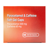 AFT Paracetamol+Caffiene SG Caps 50s