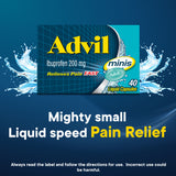 Advil Mini Liquid Capsules 20 Capsules → Advil Mini Liquid Capsules 20 Capsules