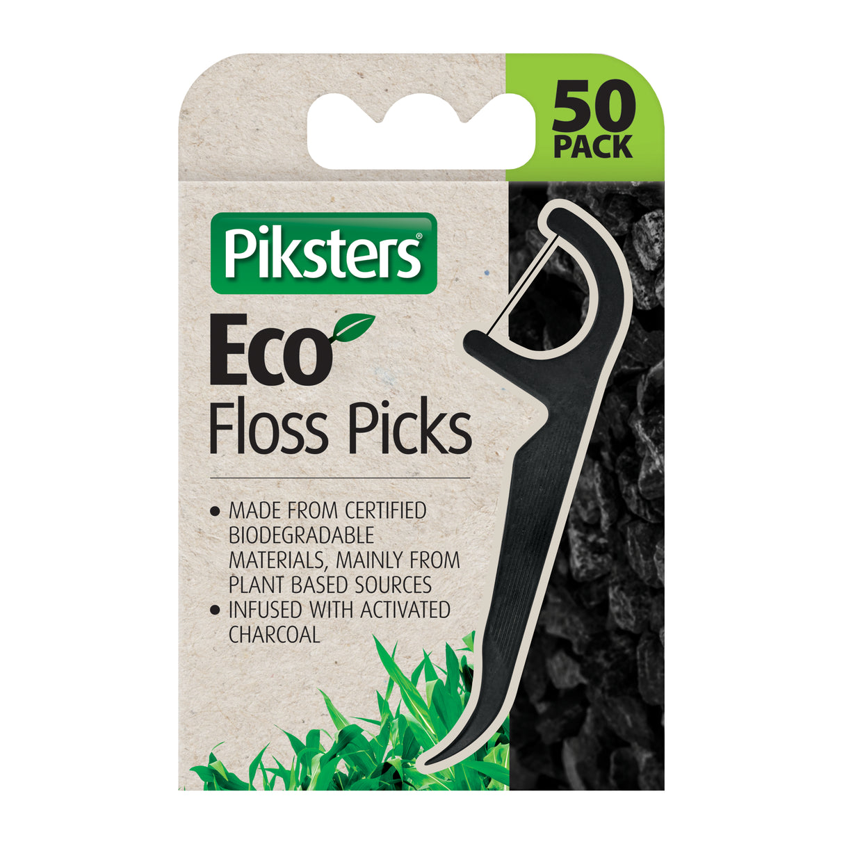 PIKSTERS Eco Floss Picks 50pk