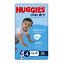 Huggies Ultra Dry Nappies Boys Size 4 (10-15kg) 36 Pack