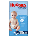 Huggies Nappy Size 3 Boy 44 Pack