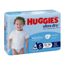 Huggies Ultra Dry Nappies Boys Size 5 (13-18kg) 32 Pack